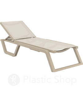 Шезлонг Rio від Турецького виробника Siesta 082 Taupe-Taupe