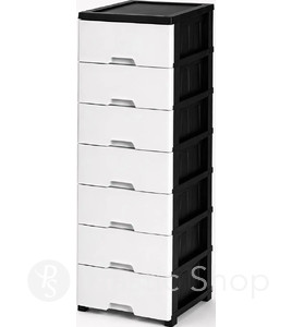 Комод пластиковый NEO white 7 ярусов