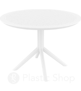 Стол Siesta 124 Sky Table &Oslash;105 White