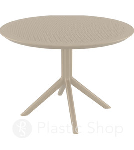 Стол Siesta 124 Sky Table &Oslash;105 Beige