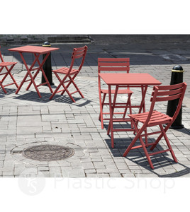 Комплект Стол Siesta складной 292 Helen 60 и стулья складные Siesta 290 Helen Folding 2шт.