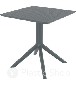 Стол Siesta 80*80см 107 Sky Dark Grey