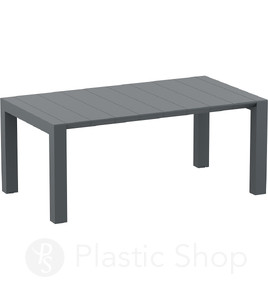 Стол Siesta 774 Vegas Table Medium 100*180/220 Dark Grey